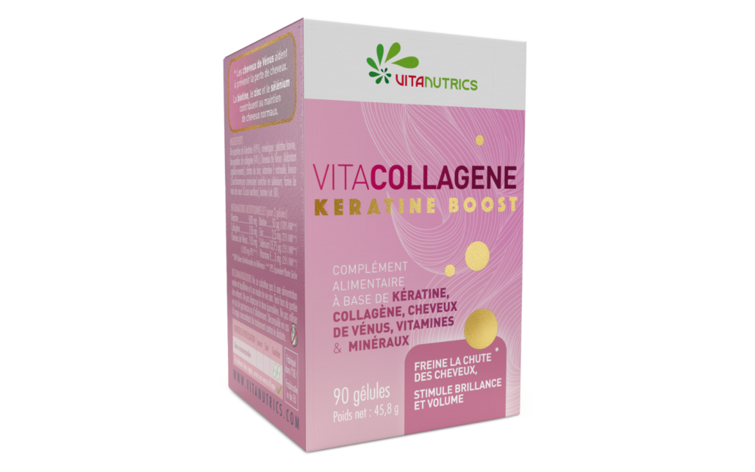 VITACOLLAGENE KERATINE BOOST van de laboratoria Vitanutrics